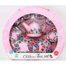Kaleidoscope Flower Tea Set in Case