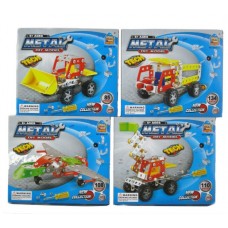 Metal Diy Construction Vehicle