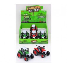Farm Tractor Die Cast Pull Bac