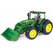 Farm Tractor With Scoop